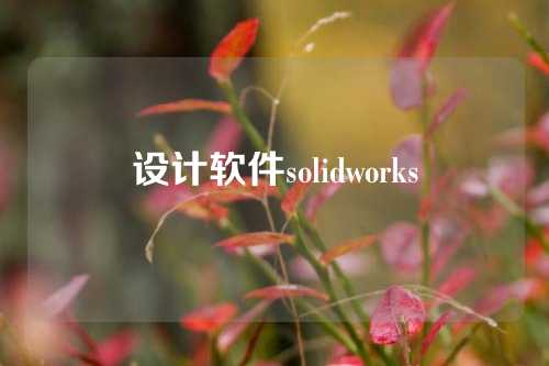 设计软件solidworks